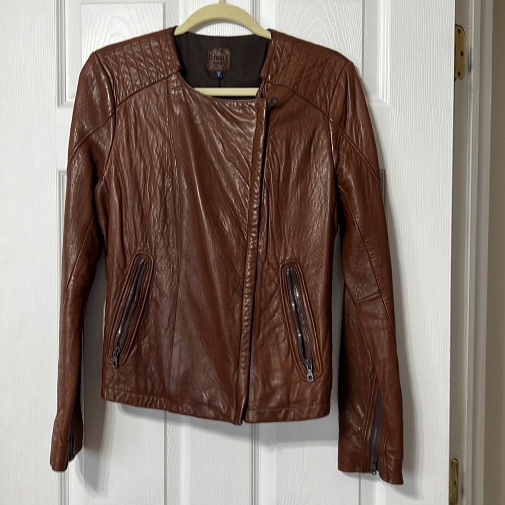 Used leather jacket